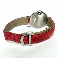 Thumbnail von Cartier Ballon Bleu 33mm Quartz 33mm Steel 1.17TCW DIAMOND Watch </h1>