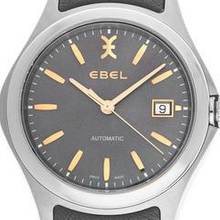 Thumbnail von Ebel Classic Wave Stahl Automatik Armband Leder 40mm Ref.03.3.14.1041 Box&Pap. Full Set Ungetragen