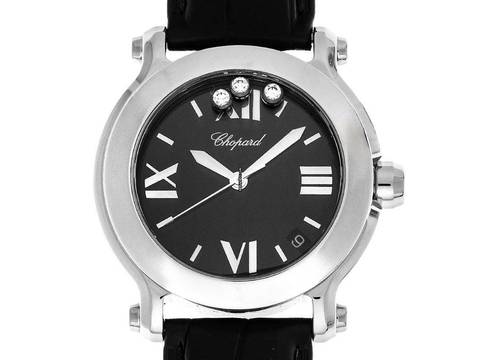  Chopard Happy Sport Diamanten Ref.8475 2020 Full Set Ungetragen 