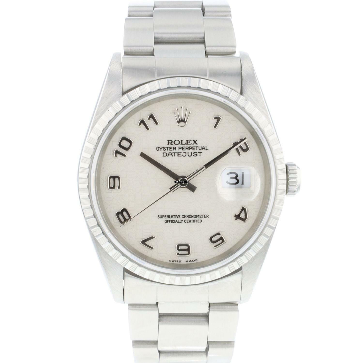 Rolex Datejust 36 Creme Beige Logo Dial </h1>