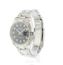 Thumbnail von Rolex Datejust 36 Fluted Oyster Black Diamond Dial </h1>