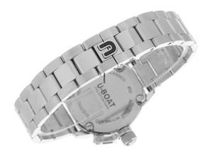 Thumbnail von U-Boat Classico Lady Black Diamanten Perlmutt Ref.8899 Full Set Neu