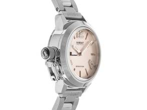 Thumbnail von U-Boat Classico Lady Pink Stahl Diamanten Perlmutt Quarz Armband Stahl Ref.8898 Box&Pap. Full Set Neu