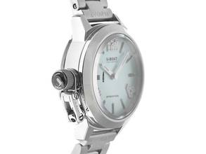 Thumbnail von U-Boat Classico Lady Aquamarine Diamanten Perlmutt Ref.8900 Full Set Neu