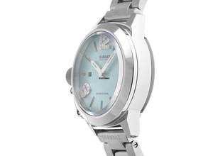 Thumbnail von U-Boat Classico Lady Aquamarine Diamanten Perlmutt Ref.8900 Full Set Neu