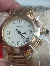Thumbnail von Cartier Pasha C 1035 Pasha C 18k/750 Gelbgold mit B & P aus Erstbesitz / Neuer Service
