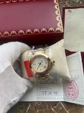 Thumbnail von Cartier Pasha C 1035 Pasha C 18k/750 Gelbgold mit B & P aus Erstbesitz / Neuer Service