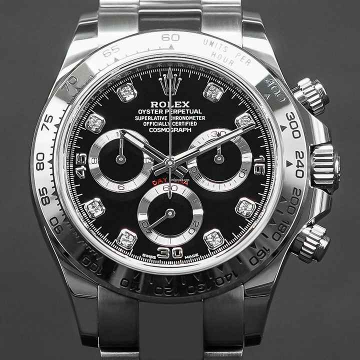  Rolex Daytona Weißgold Diamond Dial 2023 