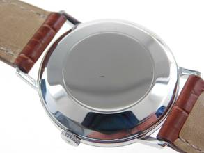 Thumbnail von Omega Herrenuhr Handaufzug 34 mm Cal 286 von 1962 Rarität Linen Dial </h1>