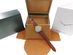 Thumbnail von Omega Herrenuhr Handaufzug 34 mm Cal 286 von 1962 Rarität Linen Dial </h1>