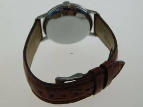 Thumbnail von Omega Herrenuhr Handaufzug 34 mm Cal 286 von 1962 Rarität Linen Dial </h1>