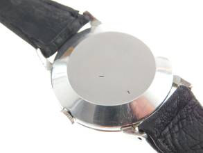 Thumbnail von Omega Bumper Vintage Edelstahl Handaufzug 34 mm Bumper Cal 344 von 1952 Rarität kleine Sekunde </h1>