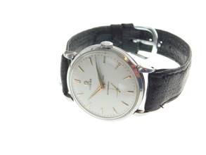 Thumbnail von Omega Bumper Vintage Edelstahl Handaufzug 34 mm Bumper Cal 344 von 1952 Rarität kleine Sekunde </h1>