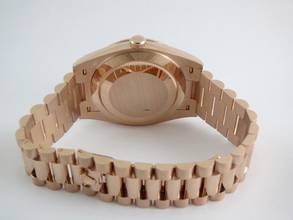 Thumbnail von Rolex Day-Date 40 Choco Dial Everrose / Diamond Bezel </h1>