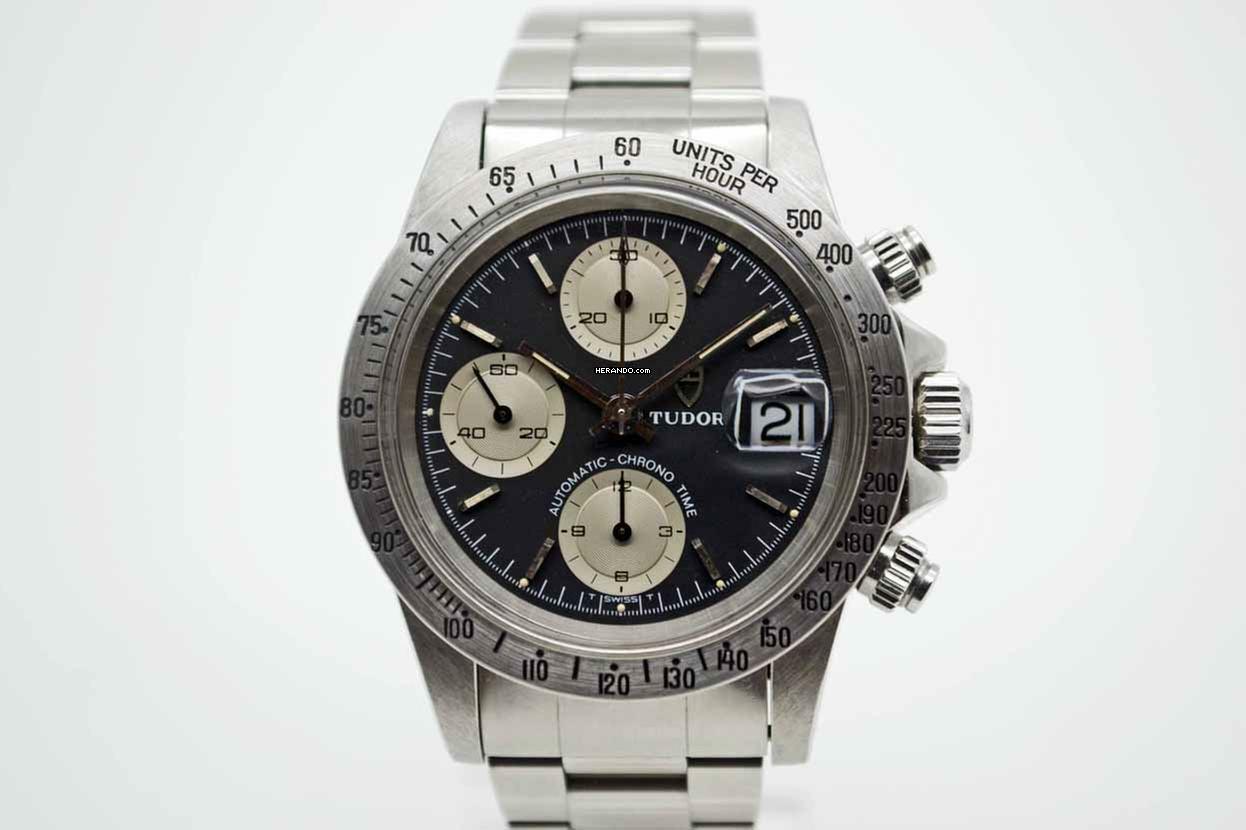  Tudor Oysterdate Big Block 94300 Solo Dial No Oysterdate aus 1979 