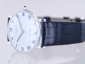 Thumbnail von Audemars Piguet Ultra thin Cal 2120 Automatic silver Roman Dial 18K Whitegold Dresswatch Klassiker </h1>