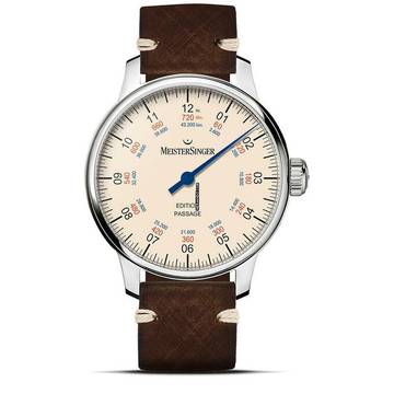  Meistersinger Edition Passage Einzeiger Herrenuhr Automatik Limitierte Auflage 