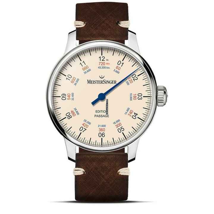  Meistersinger Edition Passage Einzeiger Herrenuhr Automatik Limitierte Auflage 