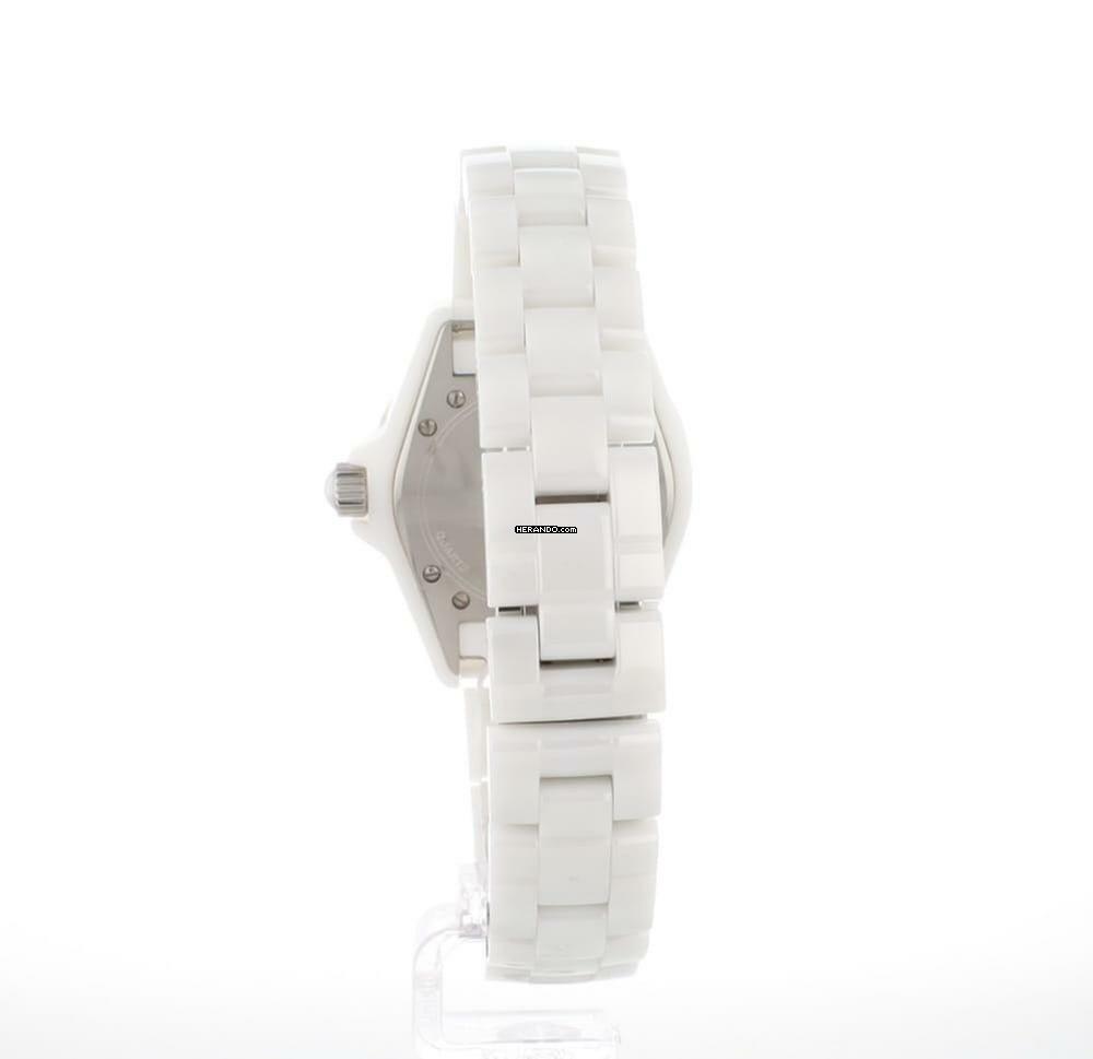 Thumbnail von Chanel J12 White Ceramic 33MM Diamond Dial </h1>