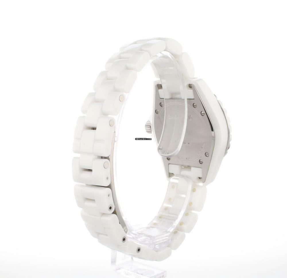 Thumbnail von Chanel J12 White Ceramic 33MM Diamond Dial </h1>