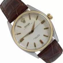 Thumbnail von Rolex Oyster Perpetual 34 6564 34MM Ivory dial Automatic 1955's