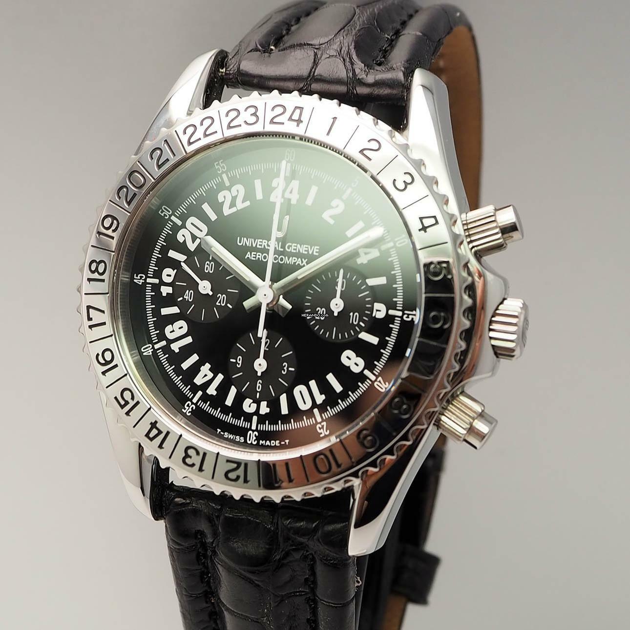  Universal Genève Aero-Compax 24H Chronograph 882.424 NOS  