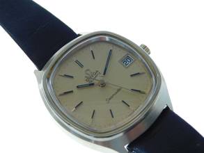 Thumbnail von Omega Seamaster Herrenuhr 37,5 mm Goldhaube Caliber 1310 von 1973 </h1>