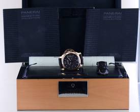 Thumbnail von Officine Paneral Luminor Monopulsante 8-Days Chronograph 18K Roségold PAM00344 Limited B+P