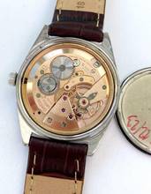 Thumbnail von Omega Genève Vintage ref 135041 Purple Blue Dial Orange Hand 135041