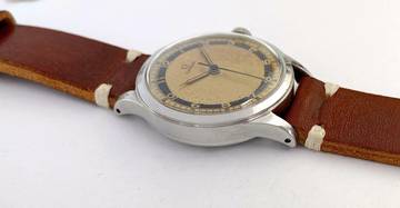 Thumbnail von Omega Classic 35mm Vintage ref 2179 Two Tone Bullseye dial Serviced 2179