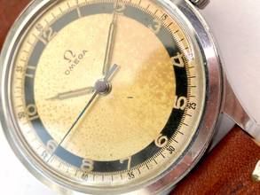 Thumbnail von Omega Classic 35mm Vintage ref 2179 Two Tone Bullseye dial Serviced 2179