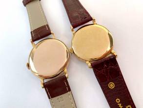 Thumbnail von Omega Classic Chronometer Chronometre Rose Gold Vintage Handwinding 35mm 30T2 RG vintage