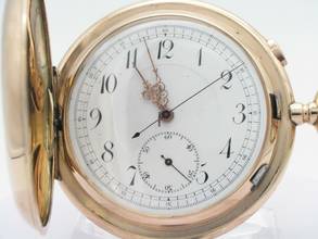 Thumbnail von Ancre 14kt Rotgold Viertelrepetition </h1>