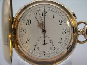 Thumbnail von Ancre 14kt Rotgold Viertelrepetition </h1>