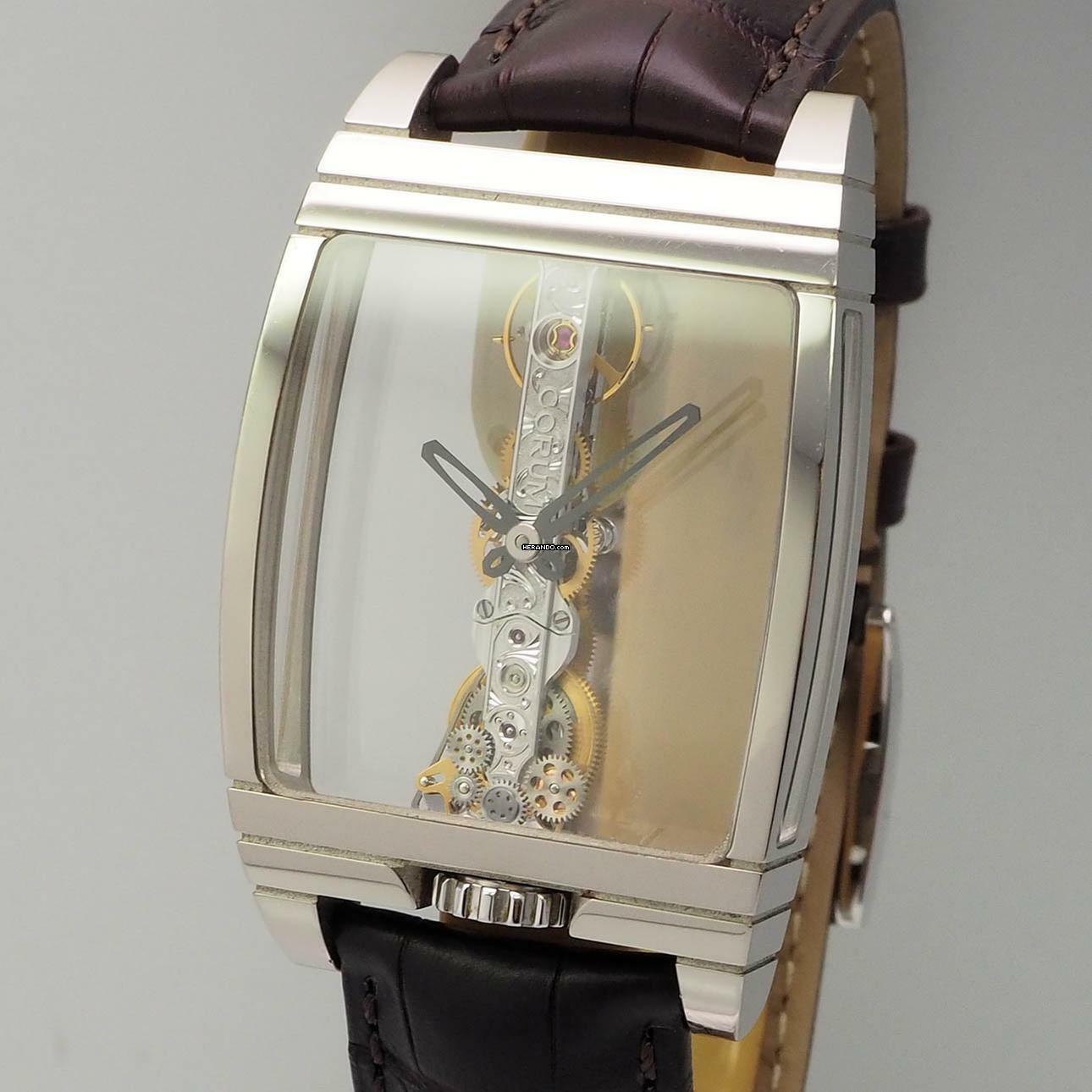  Corum Golden Bridge WG18k/750 113.550.59 Box+Papiere 