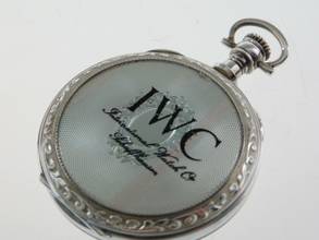 Thumbnail von IWC Pocket Watch Taschenuhr Voll Calender N.O.S mit original Box Limited Edition No 171 v 1000 </h1>