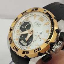 Thumbnail von Parmigiani Fleurier Pershing Ouro Rosé & Madrepérola & Aço 45mm Automático Completo