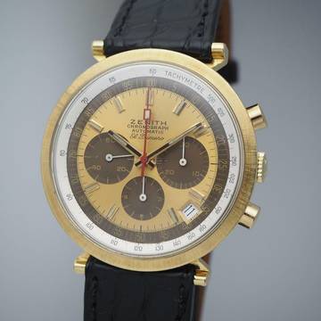  Zenith El Primero Vintage 3019 G382 B Limited 250 Gold 18K/750 ZENITH serviced 