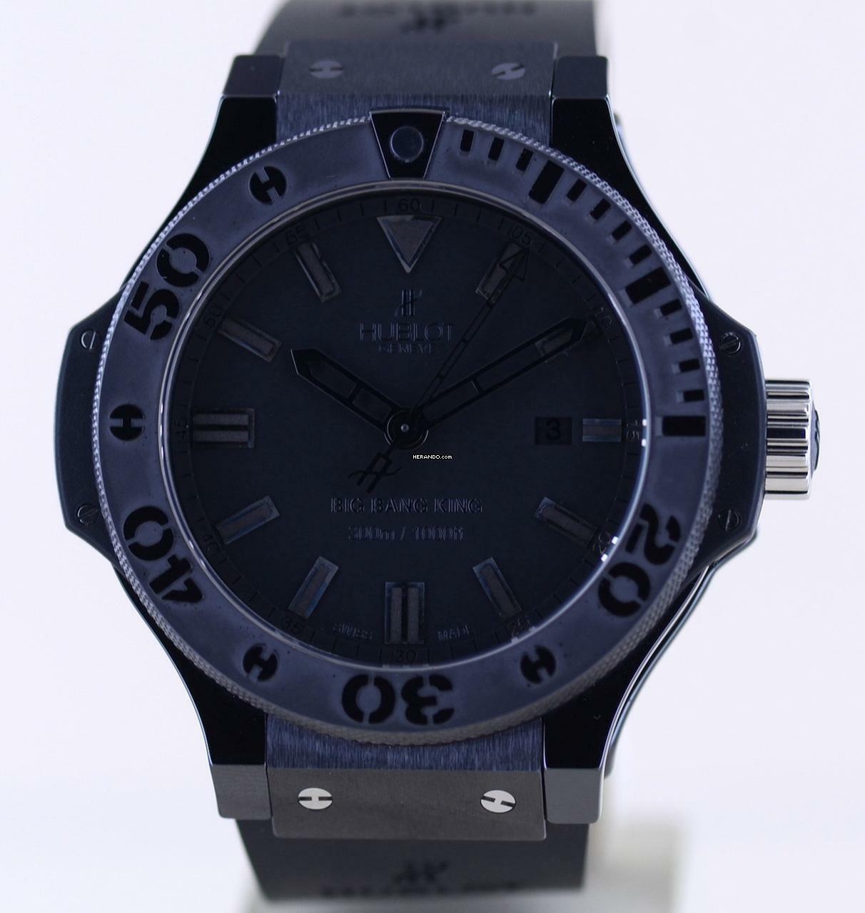  Hublot Big Bang King All Black Limited Edition Keramik Luxury 48mm rar </h1> 