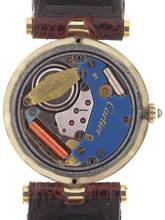 Thumbnail von Cartier Vendome Ladies Wristwatch Must de Cartier Vermeil Ronde </h1>