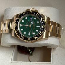 Thumbnail von Rolex GMT-Master II 116718LN all stickers NOS Eu 2014 unworn chromalight ungetragen </h1>