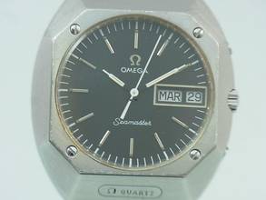 Thumbnail von Omega Seamaster Quarz Mariner Vintage Day Date Saphirglas 196.0054 Herren Ø38 Mm </h1>