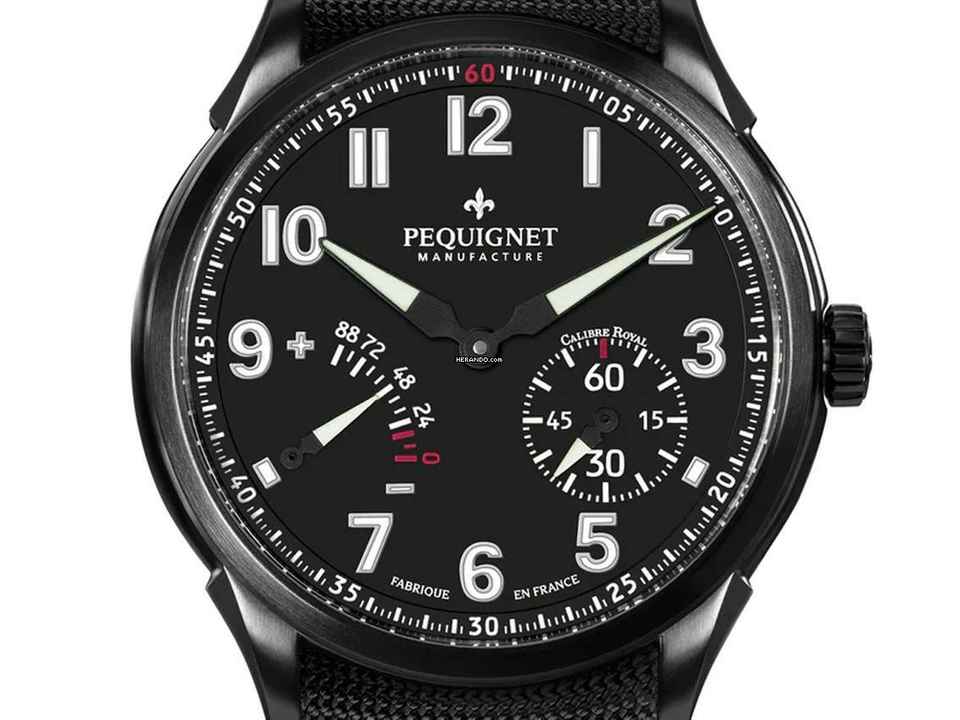  Pequignet Royale Titane Ref.9033843 CN Full Set Neu 