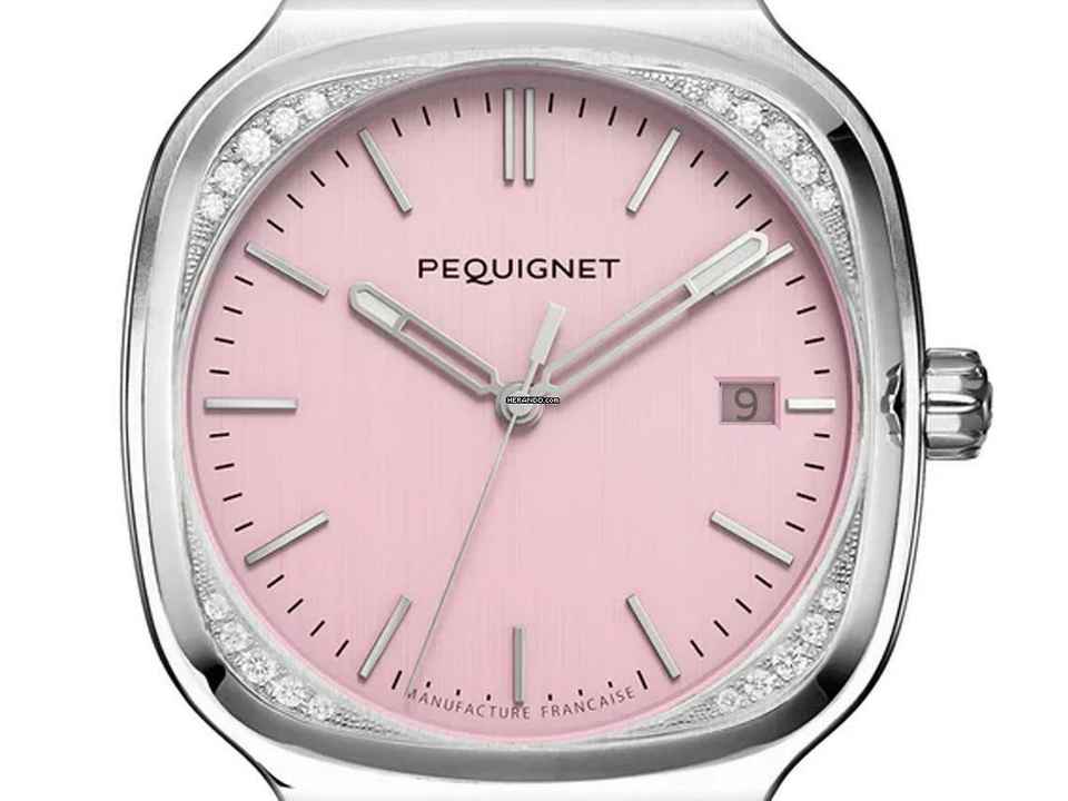  Pequignet Concorde Diamanten Ref.9040489 Full Set Neu 