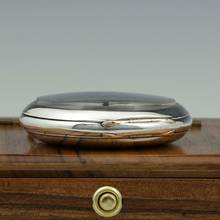 Thumbnail von Uhrenfabrik Union Glashütte in Sachsen Deutsche Marine Beobeachtungsuhr B-Uhr Silber Holz Etui 59mm ca. 1920