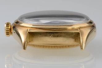 Thumbnail von Rolex Oyster Perpetual 36 Stelline 6062 Triple Calendar Moonphase yellow gold 18KT Full Set 1952’s </h1>