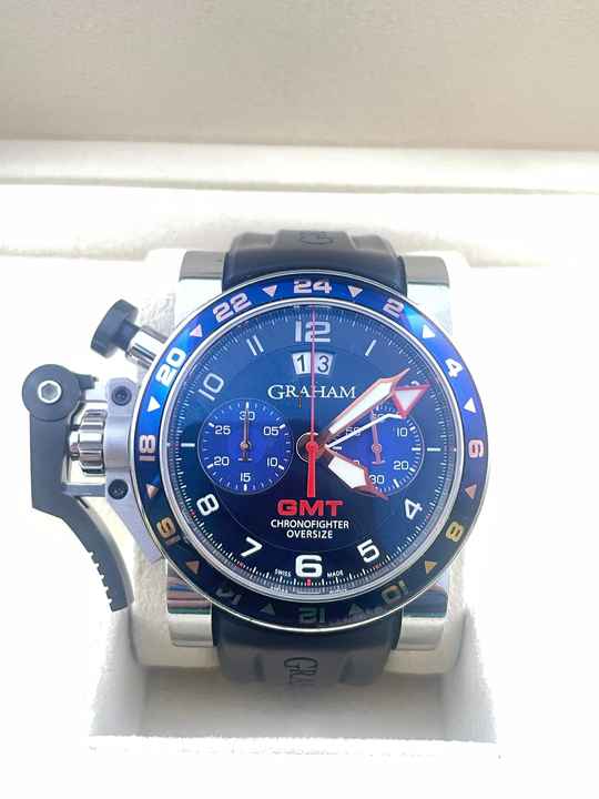  Graham Chronofighter Oversize GMT in Nice Condition 