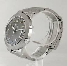 Thumbnail von Omega Genève Chronostop Date Jumbo 146.012 brown/gray dial 1970’s </h1>