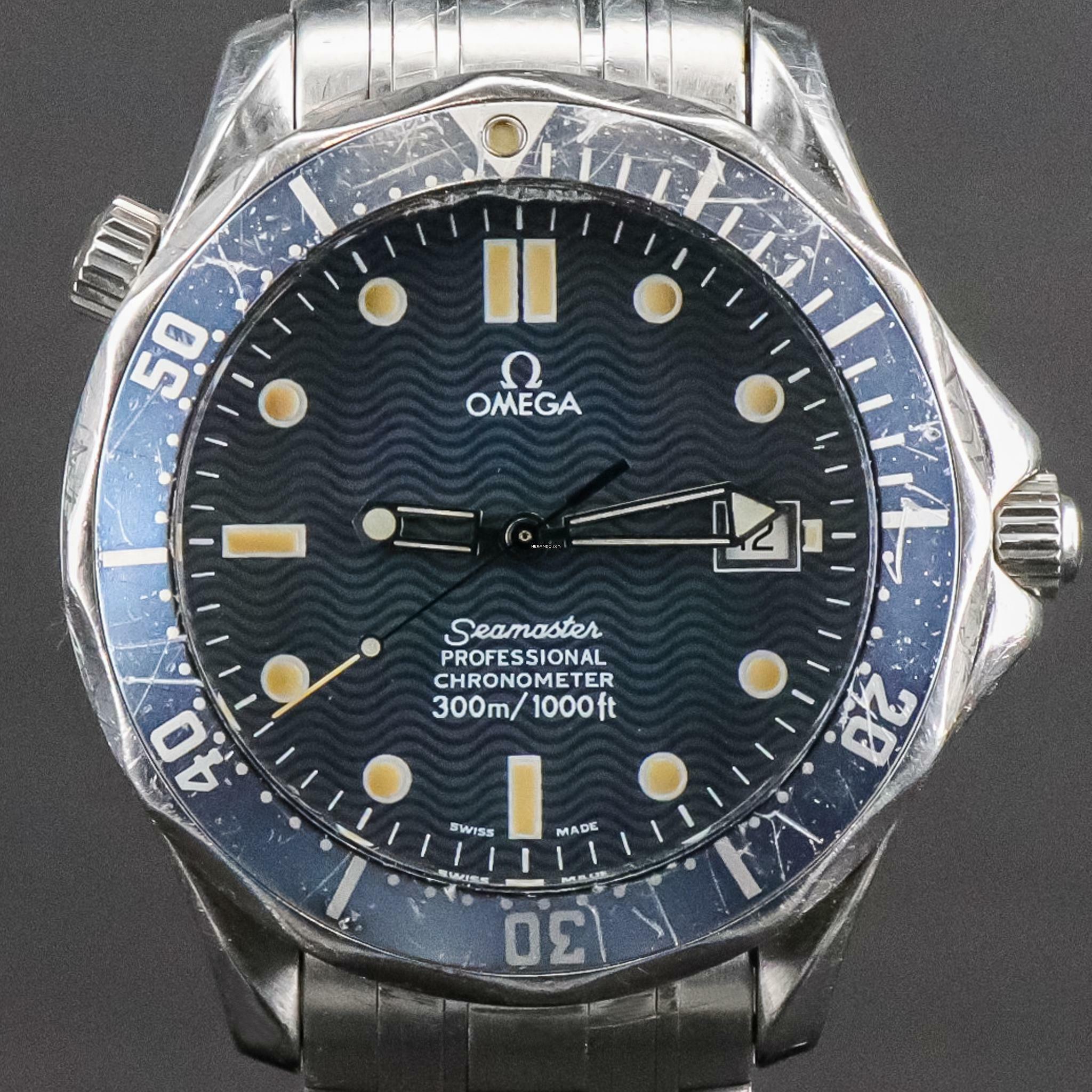 Omega Seamaster Diver 300 M Professional Diver 300M - Unpolierter Originalzustand </h1>