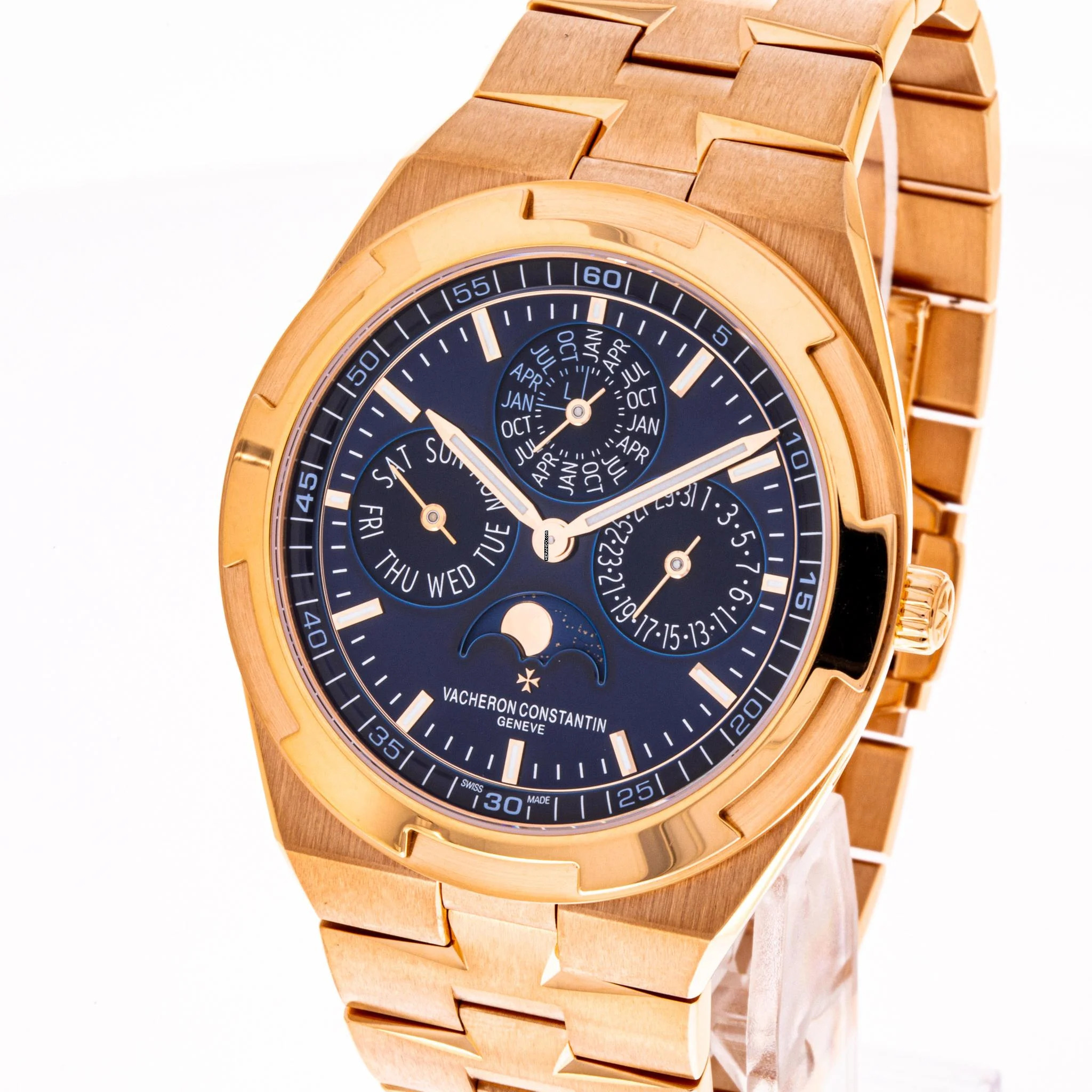  Vacheron Constantin Overseas 41 Perpetual Calendar Ultra-thin Rose Gold 4300V/120R-B509 like NEW 2022 Full Set 